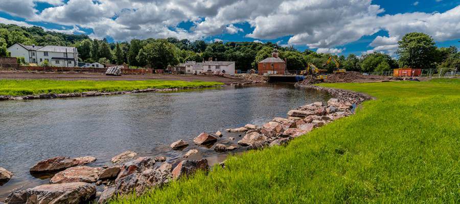 Silverton Mill, Exeter - River Redirection