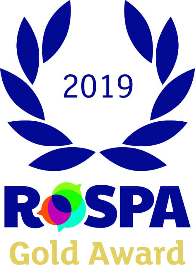 2019 ROSPA Gold Award logo