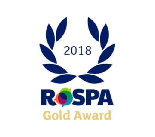 RoSPA Gold Award 2018
