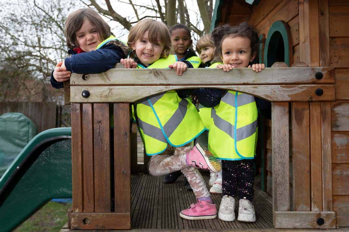 Remediation donates hi-viz vests to Barnet nursery