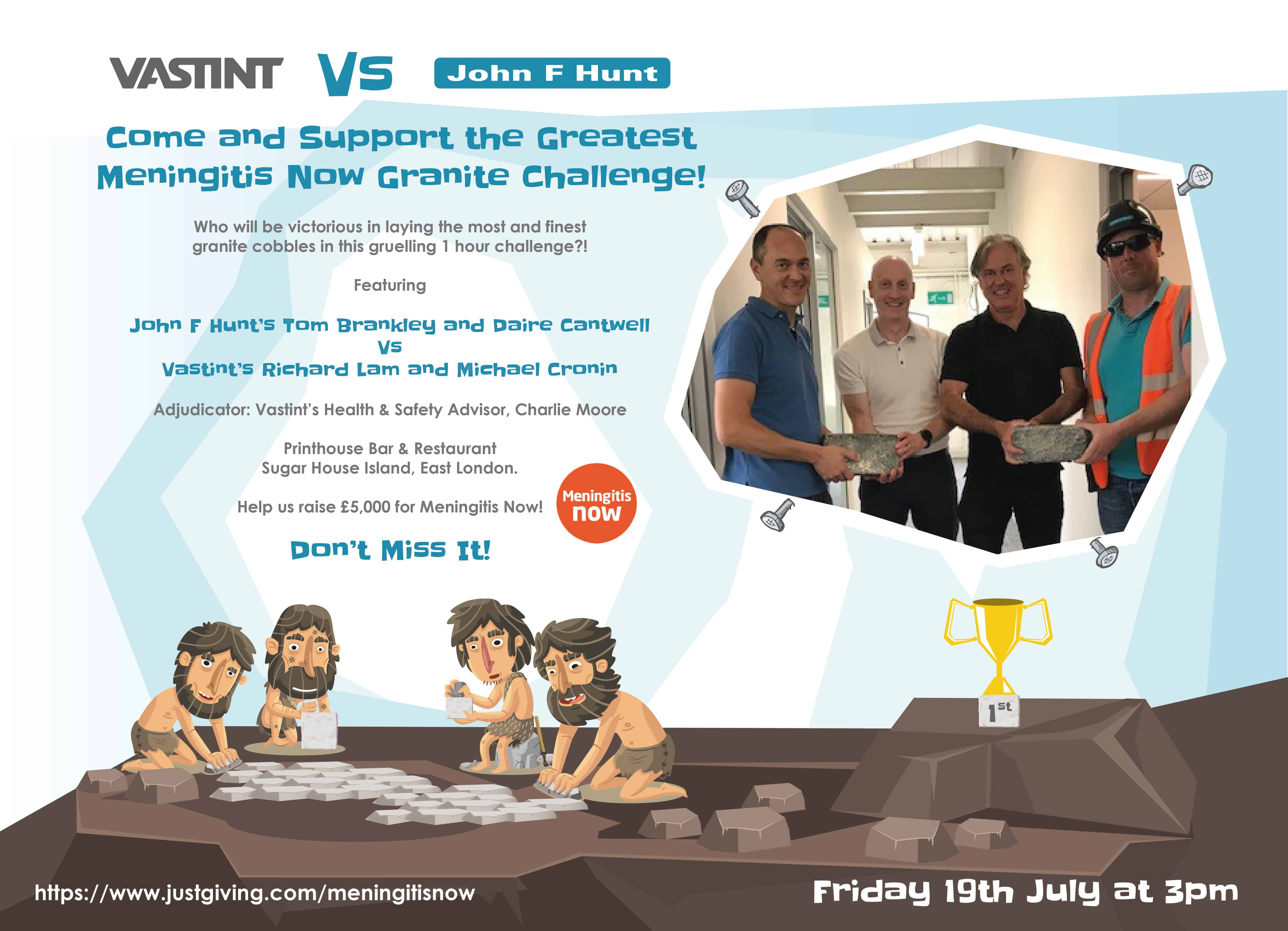 John F Hunt Remediation throws down the gauntlet to Vastint for a ‘granite challenge’!