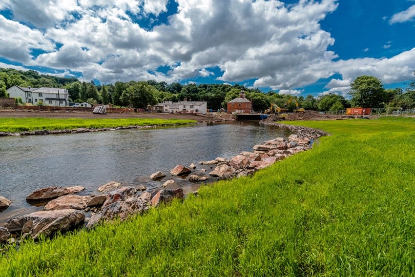 Silverton Mill river scenery
