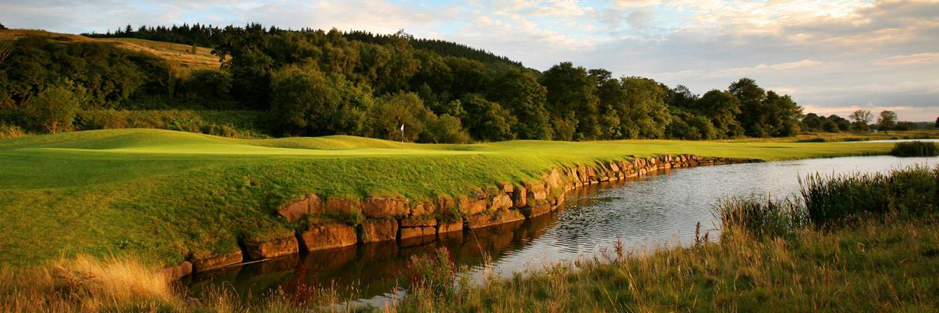 Golf course scenery
