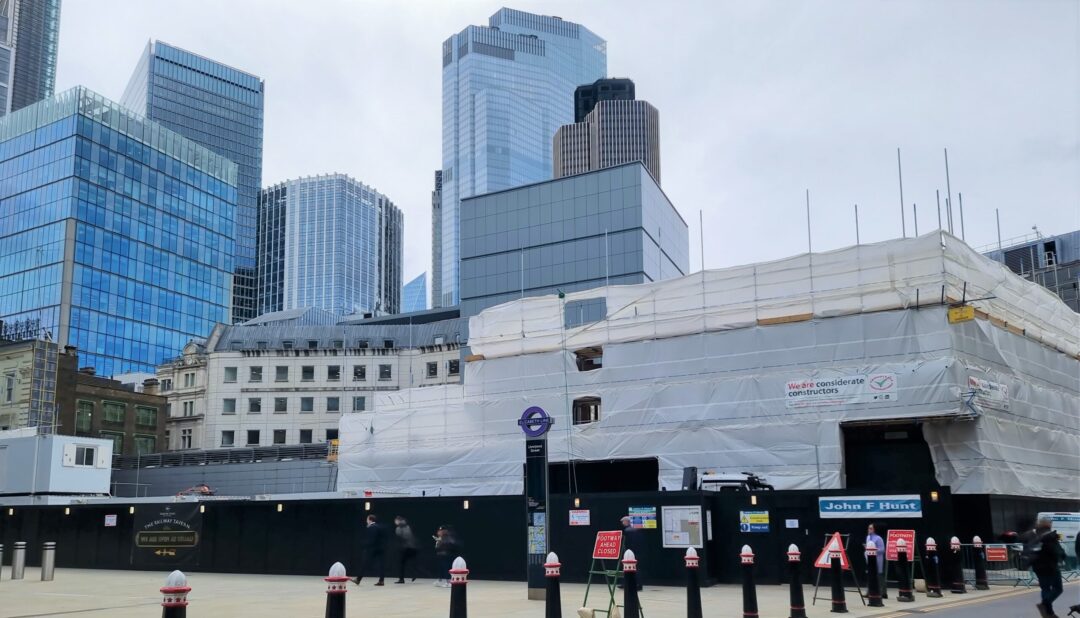 Liverpool Street March 22 Liverpool Street March 22 - street view of site