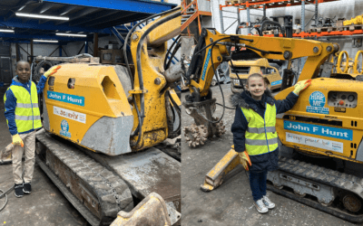 Competition Winners Bring Brokk’s to Life in John F Hunt Concrete Cutting Visit!