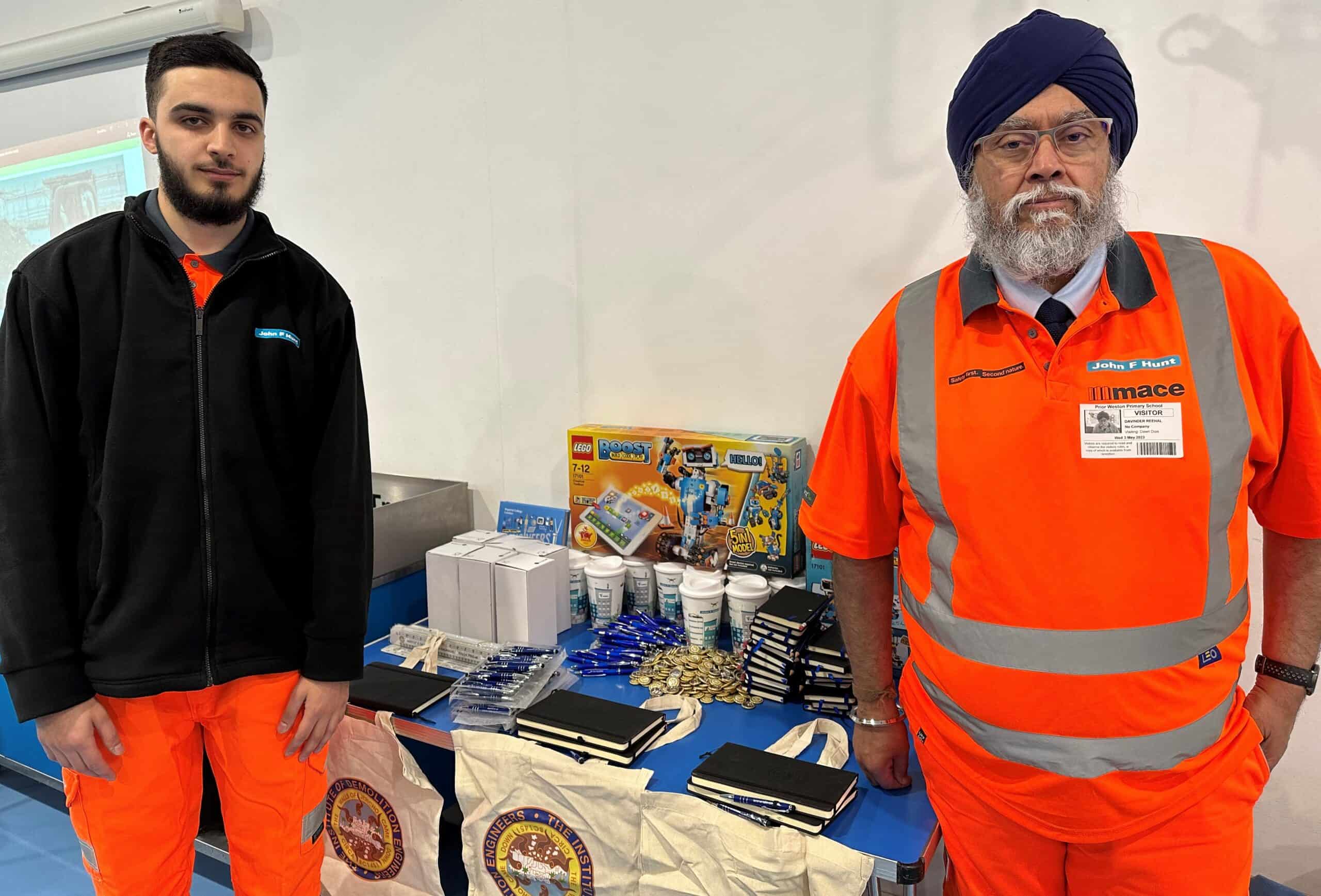 Technical Director Davinder Reehal and Graduate Design Engineer Amir Khan