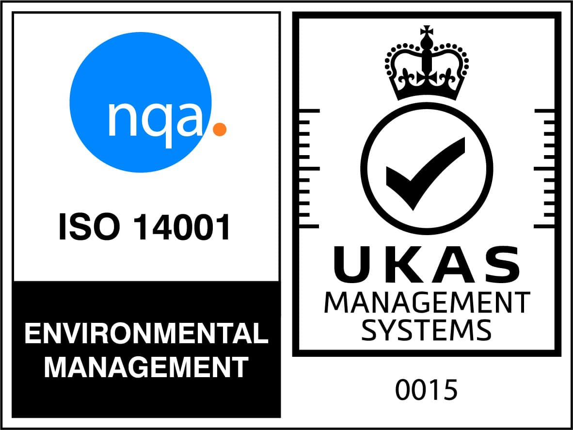 ISO 14001 Environmental Management System UKAS Accredited