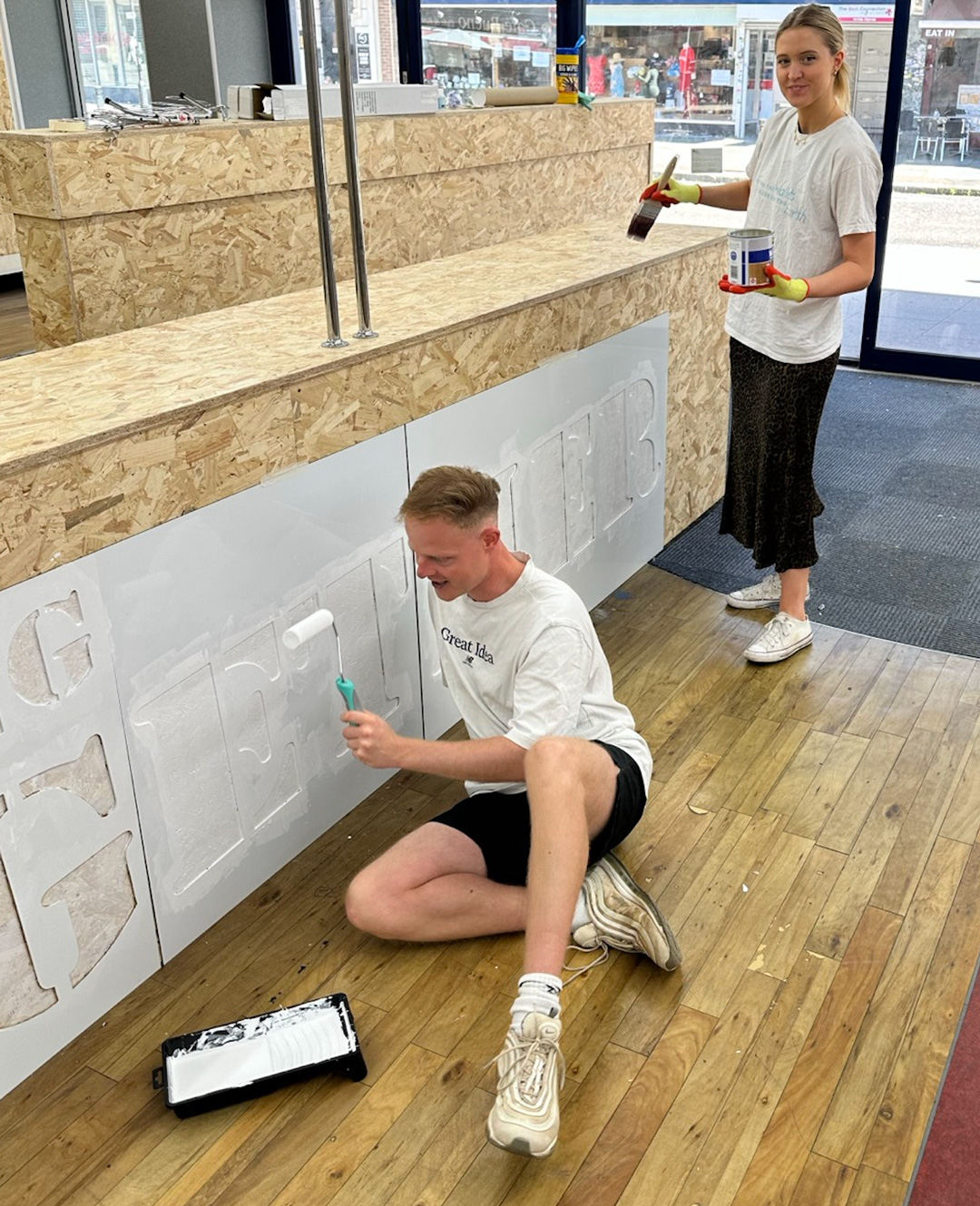 John F Hunt Volunteers Supporting Restore First Launch in the Uk John F Hunt Volunteers supporting Restore first Launch in the UK