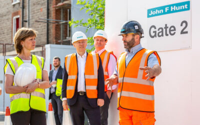 Sustainable Initiatives at Ebury Bridge Road: Repurposing Redundant Materials