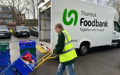 It’s Giving Back Season: Supporting Thurrock Food Bank with a Heartfelt Donation