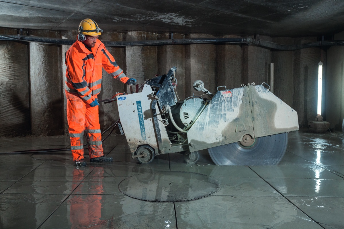How To Cut A Cement Slab