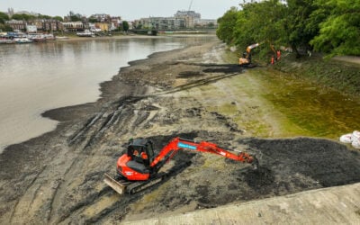Mission Complete – The Removal of 114 tonnes of Wet Wipes from London’s ‘Wet Wipe Island’